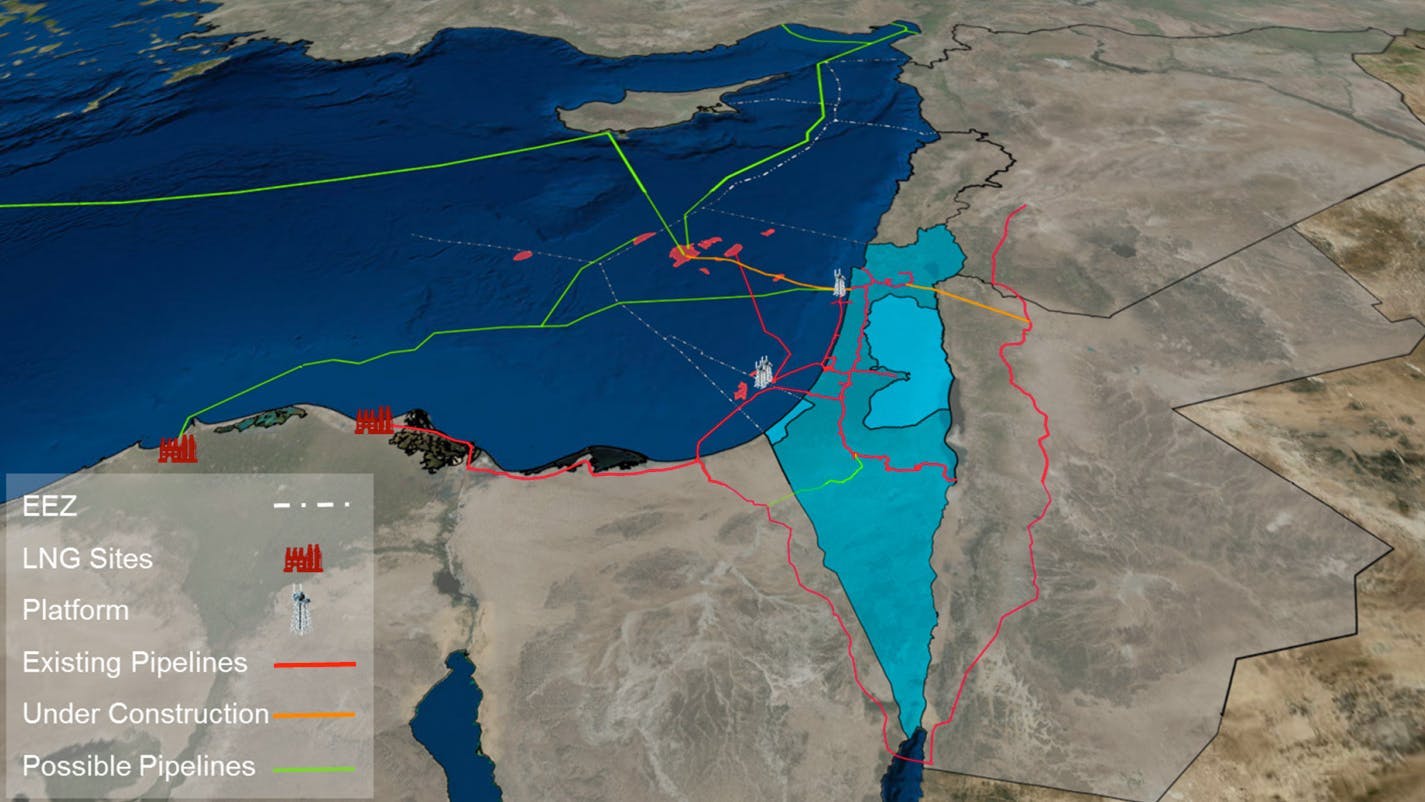 The Leviathan reservoir was discovered in December 2010 by NewMed Energy (with a working interest of 45.3%), Chevron (which was called 'Noble Energy' at the time, with a working interest of 39.7%) and Ratio (with a working interest of 15%).