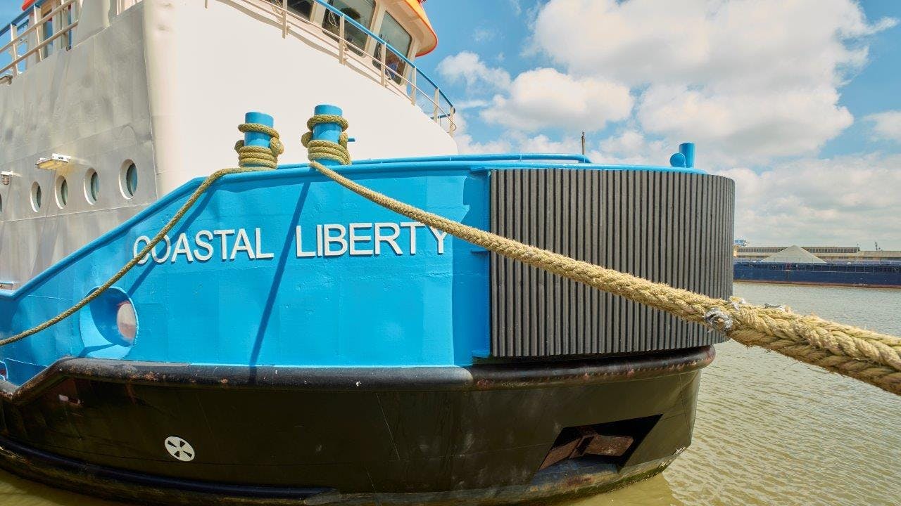 eCap Marine has developed and installed a containerized hydrogen-electric power system onboard OSV Coastal Liberty.