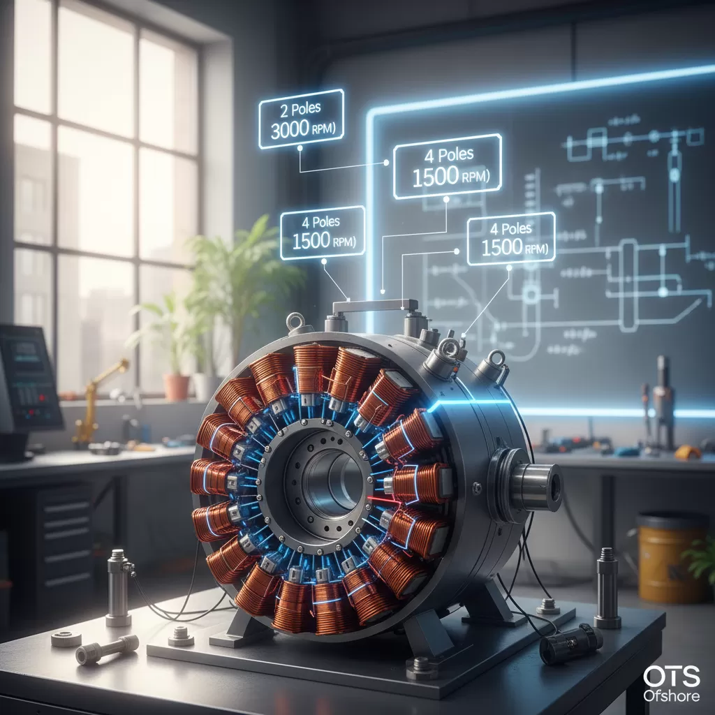 Changing the Number of Poles in Asynchronous Generators for Rotational Speed Adjustment Changing the Number of Poles in Asynchronous Generators for Rotational Speed Adjustment Changing Number Poles - * **Số cực**