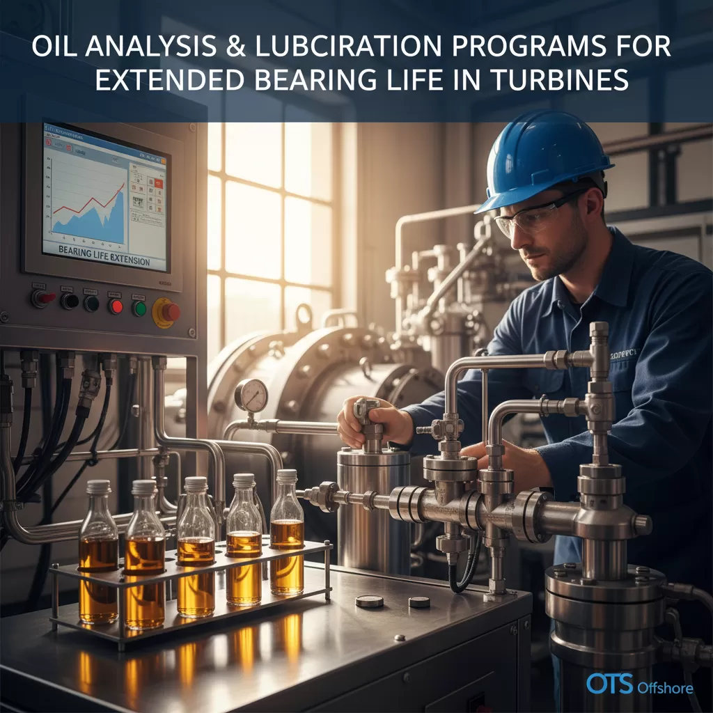 Oil Analysis and Lubrication Programs for Extended Bearing Life in Turbines Oil Analysis and Lubrication Programs for Extended Bearing Life in Turbines Analysis Lubrication Programs - Chương trình bôi trơn