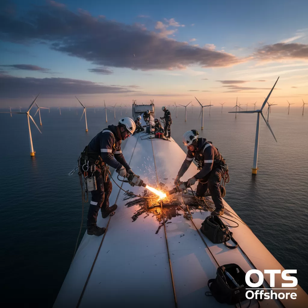 Repairing Lightning Strike Damage on Wind Turbine Blades and Nacelles - Repairing Lightning Strike