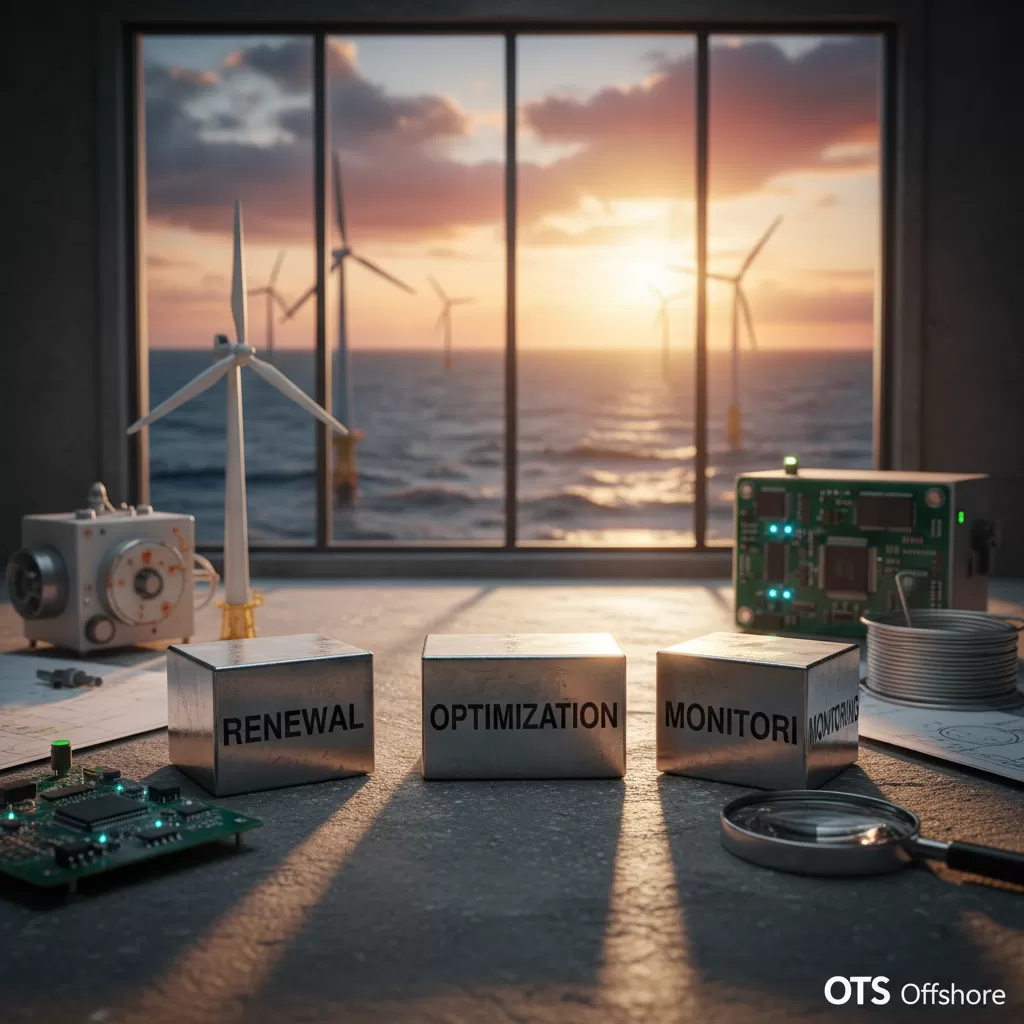 Strategies for Life Extension (RUL) of Aging Offshore Wind Turbines - Strategies Life Extension