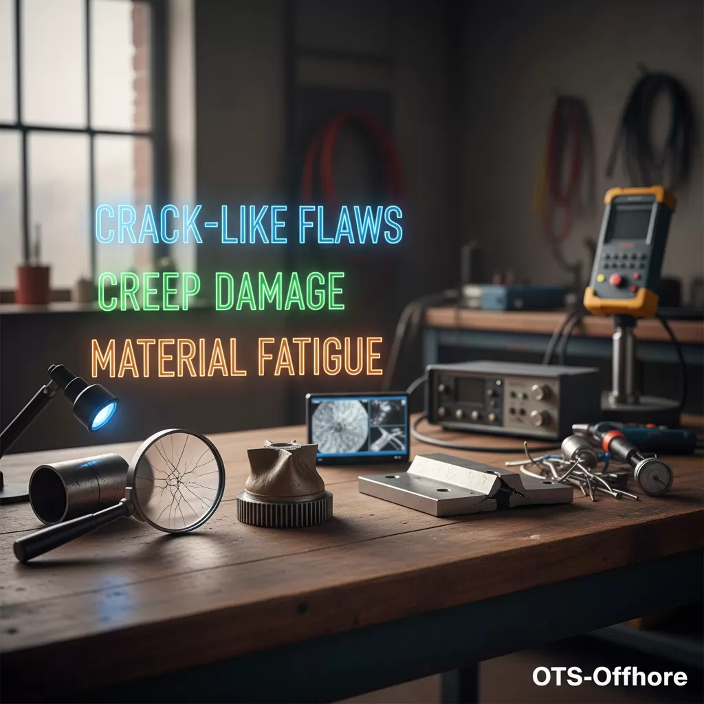 Types of Defects for NDT: Crack-like Flaws and Creep Damage. - Types Defects NDT: