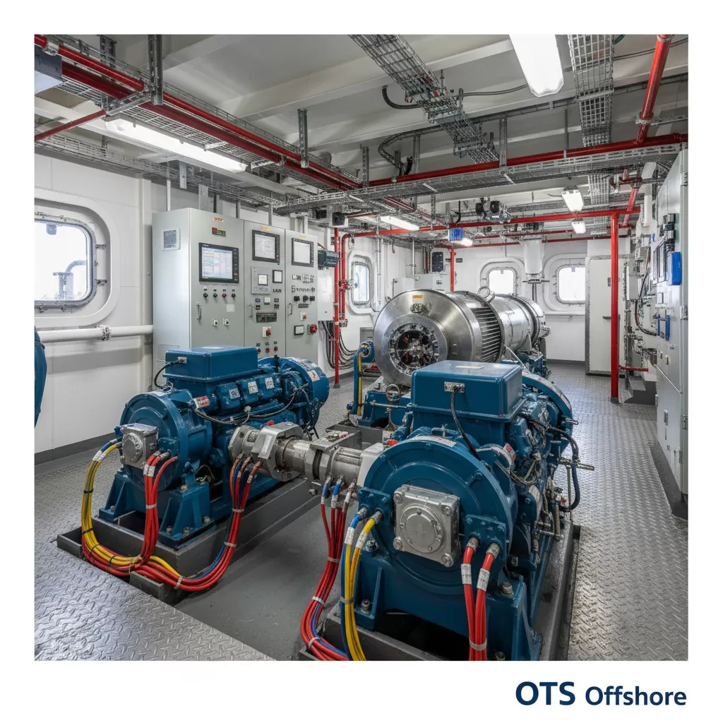 Comparison of Diesel-Electric vs. Hybrid Propulsion Systems for Offshore Support Vessels (OSV) Comparison of Diesel-Electric vs. Hybrid Propulsion Systems for Offshore Support Vessels (OSV) Comparison Diesel-Electric Hybrid - Động cơ diesel điện