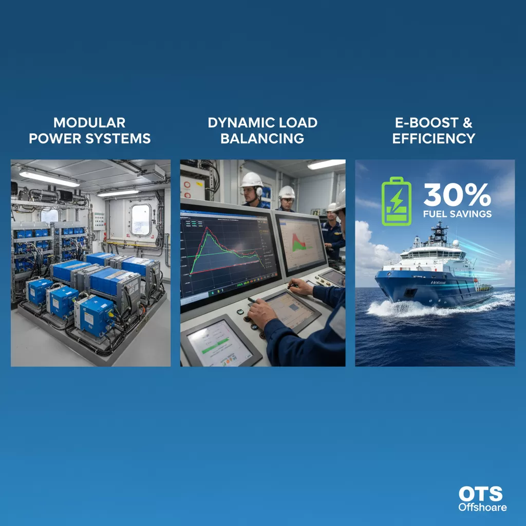 Comparison of Diesel-Electric vs. Hybrid Propulsion Systems for Offshore Support Vessels (OSV) - Comparison Diesel-Electric Hybrid