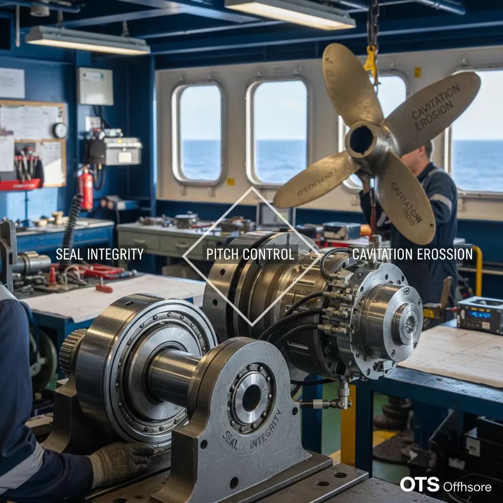 Maintenance and Repair of Thrust Bearings and Propellers on OSVs - Maintenance Repair Thrust