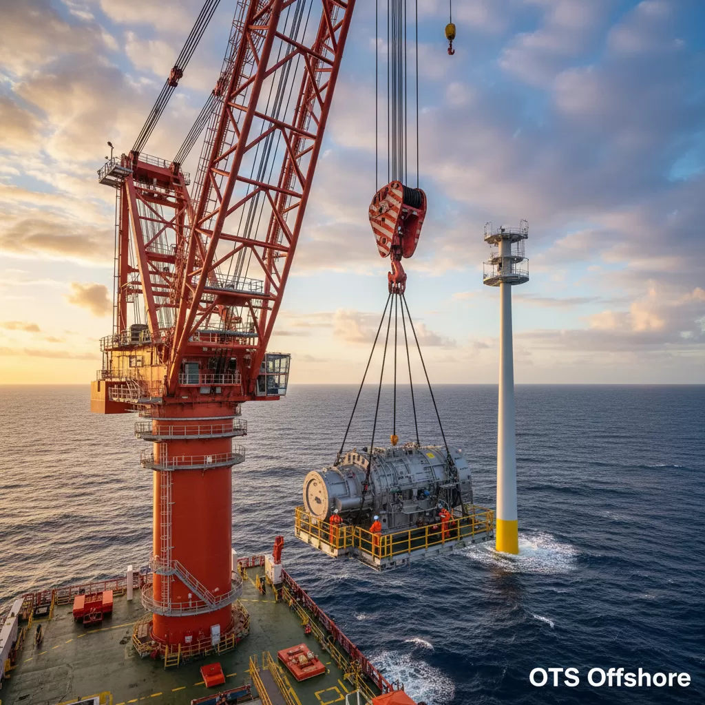 Offshore Logistics Challenges - Cần cẩu khổng lồ