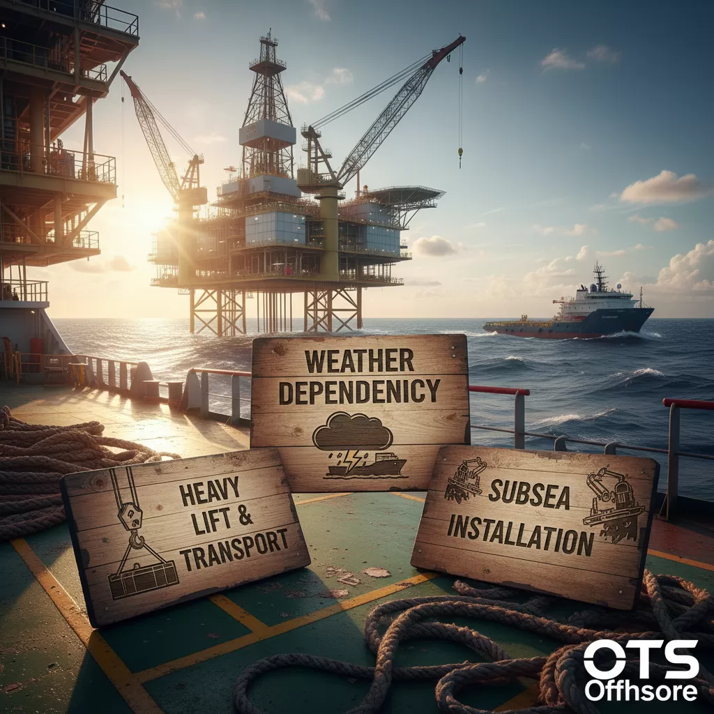 Offshore Logistics Challenges in Large Component Replacement (e.g., Gearboxes) - Offshore Logistics Challenges