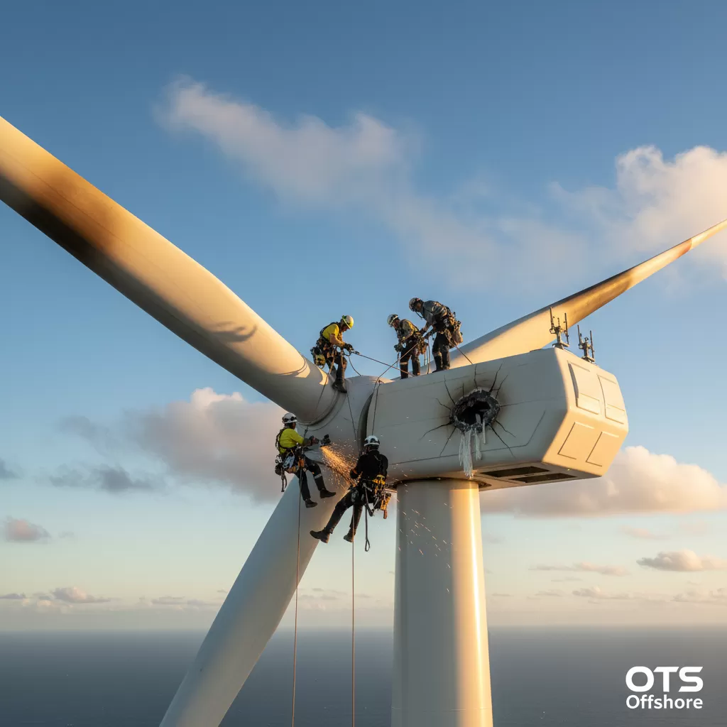 Repairing Lightning Strike - Tua bin gió