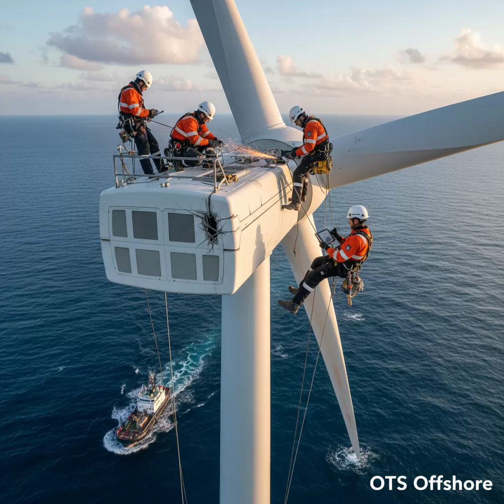 Repairing Structural Cracks - Bảo trì tuabin