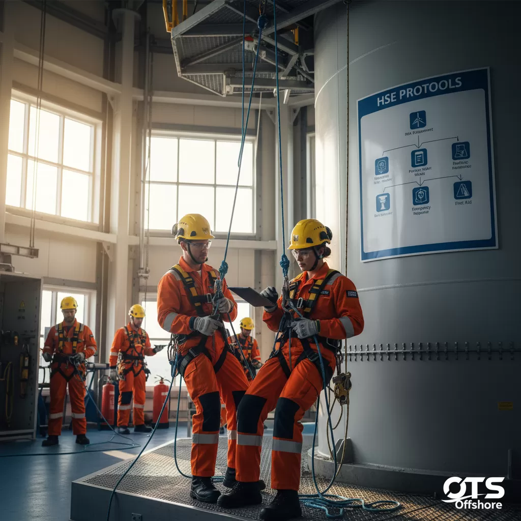 Safety First: GWO Training and HSE Protocols for Offshore Technicians Safety First: GWO Training and HSE Protocols for Offshore Technicians Safety First: Training - Quy trình HSE