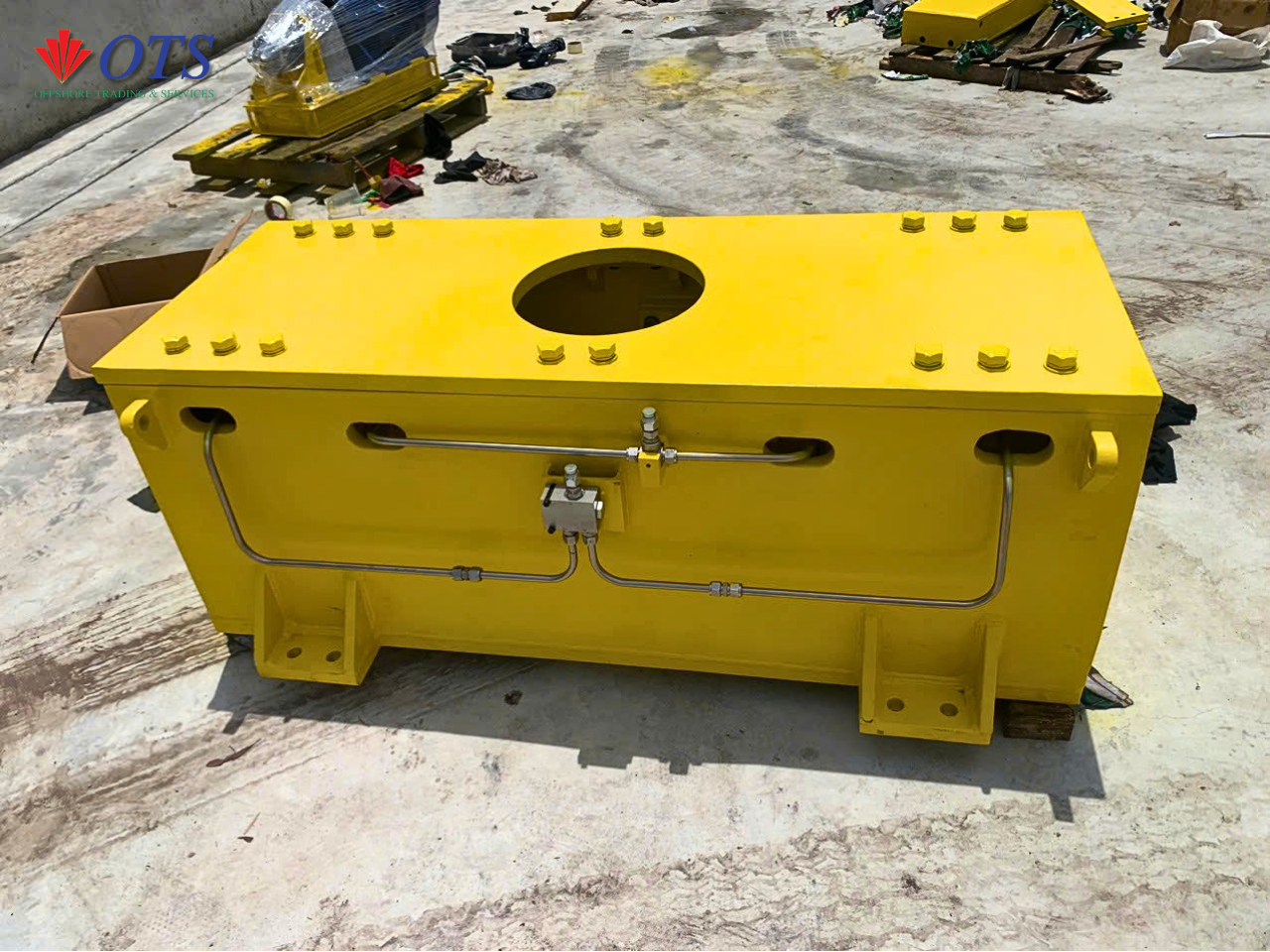 Seabed Frame & SBF Clamp for an Offshore Project in Malaysia Seabed Frame & SBF Clamp for an Offshore Project in Malaysia SBF Clamp fabricated by OTS Offshore for a geotechnical survey vessel